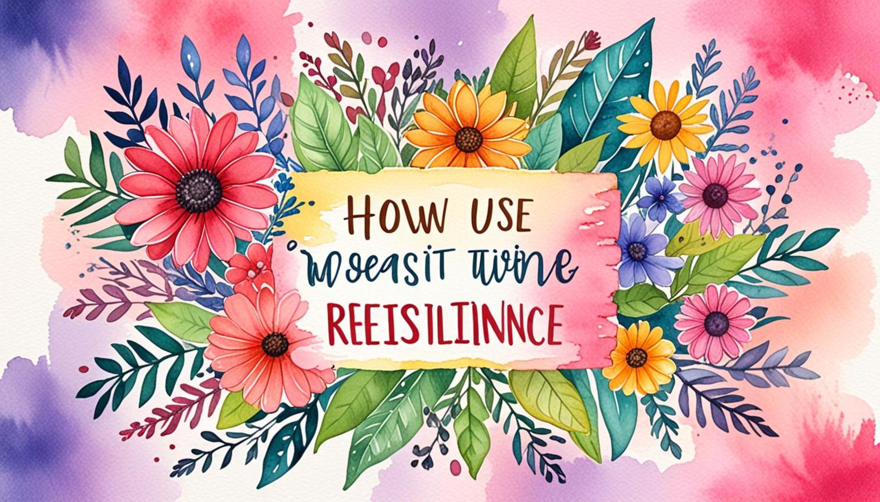 How to Use Positive Affirmations to Boost Resilience Effectively